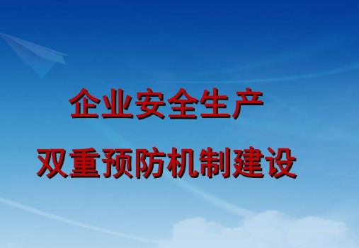 淺談雙重預(yù)防機(jī)制建設(shè)對企業(yè)安全生產(chǎn)的重要性