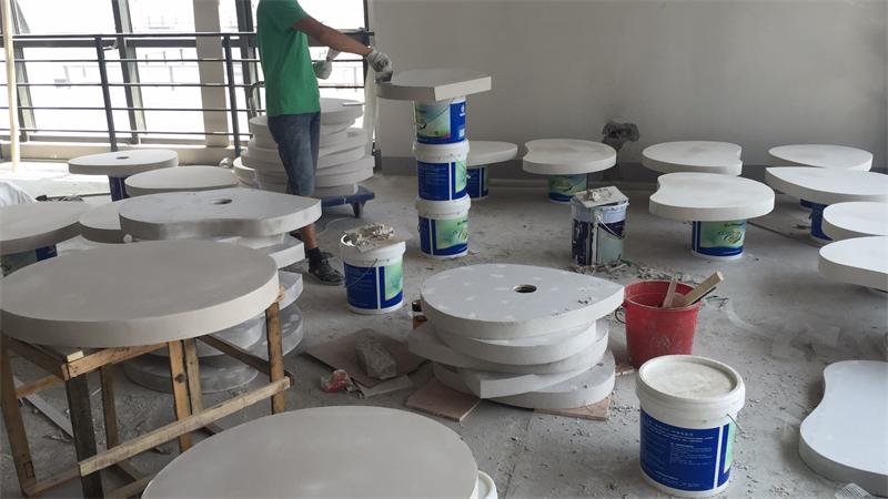 徐匯普天信息科技園辦公室吊頂施工中-第4張圖片-上海古都建筑設計集團