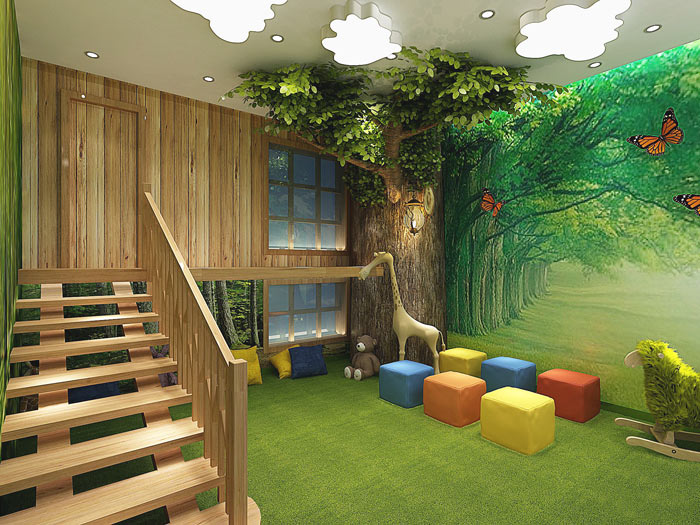 幼兒教育辦公室裝修設(shè)計(jì)案例-第4張圖片-上海古都建筑設(shè)計(jì)集團(tuán)