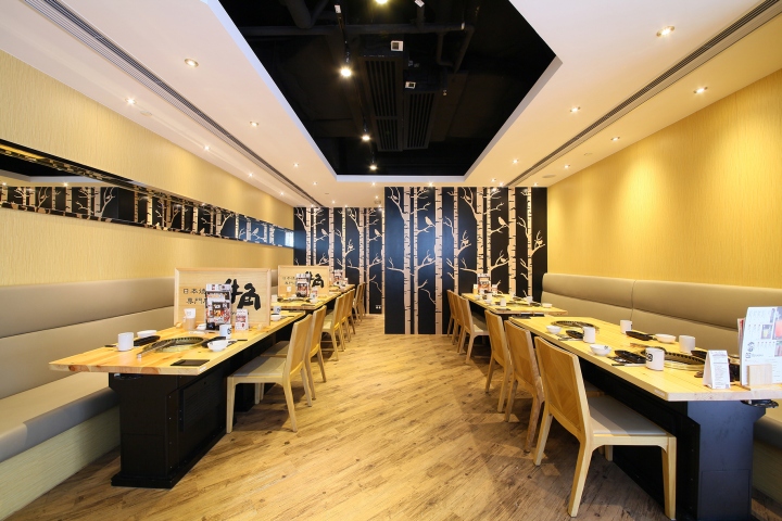 簡約日式燒烤店裝修設(shè)計-第6張圖片-上海古都建筑設(shè)計集團(tuán)