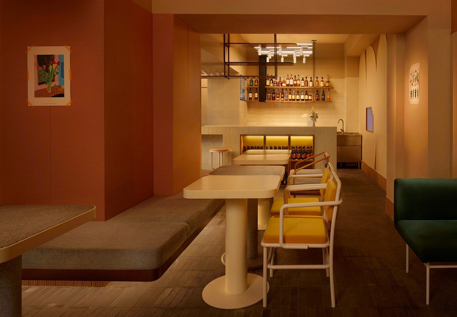 簡約清新餐飲店裝修設(shè)計(jì)-第3張圖片-上海古都建筑設(shè)計(jì)集團(tuán)
