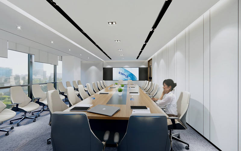 光電公司總部辦公室設計裝修項目-第2張圖片-上海古都建筑設計集團