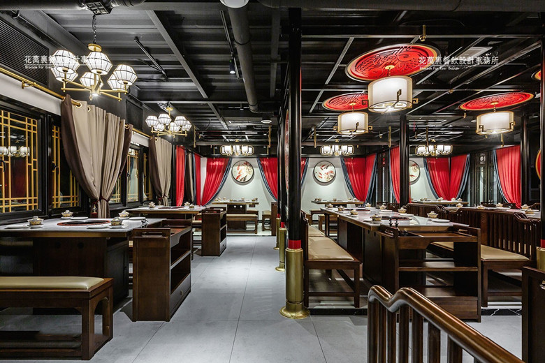 徐匯620平火鍋店設(shè)計布局方案-第3張圖片-上海古都建筑設(shè)計集團 徐匯620平火鍋店設(shè)計布局方案-第3張圖片-上海古都建筑設(shè)計集團
